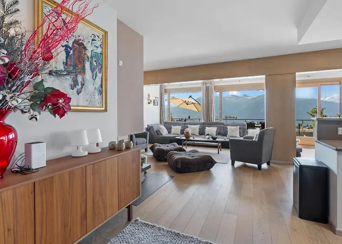 Jeanne D'arc Loft Combi By Interhome 크란스몬타나