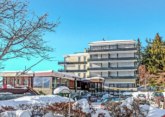 아파트 Jeanne D'arc Loft Combi By Interhome 크란스몬타나