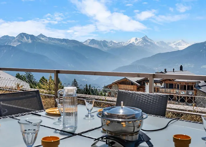 Daire Jeanne D'arc Loft Combi By Interhome Crans-Montana